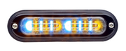 Whelen ION⢠T-Series⢠Linear Super-LEDŽ Surface Mount Lighthead - DUO / Dual Color
